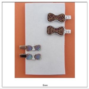 🆕💇🏻♀️AUCTION PRICE👩🏻⚖️ Pretty Hair Clips in Rainbow
